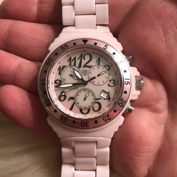 Pink Lancaster Watch - Picture 4 of 4